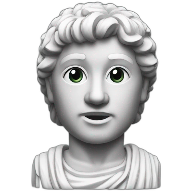 memoji roman empire statue emoji