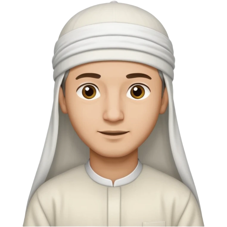 muslim man changing clothes emoji