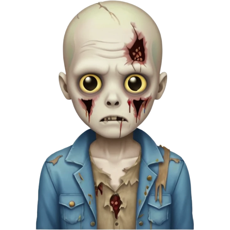 decaying zombie boy emoji