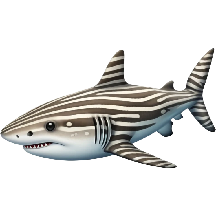 zebra shark emoji