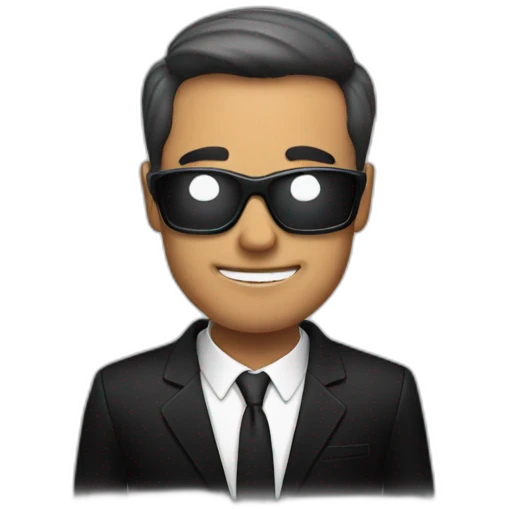 men in black emoji