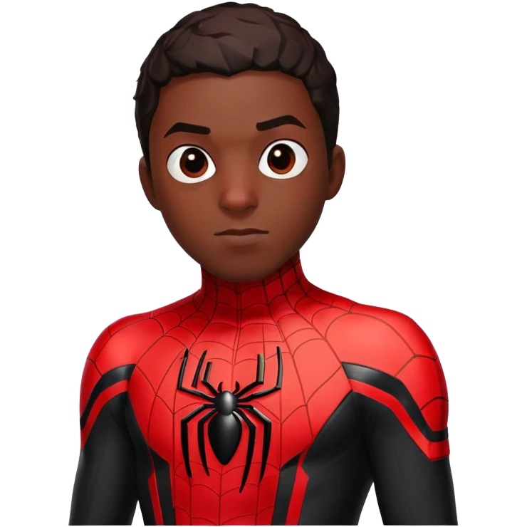 Miles Morales Spider-Man emoji