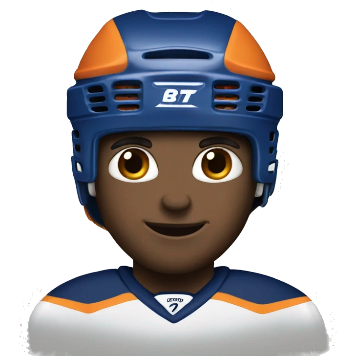 Hockeyplayer emoji