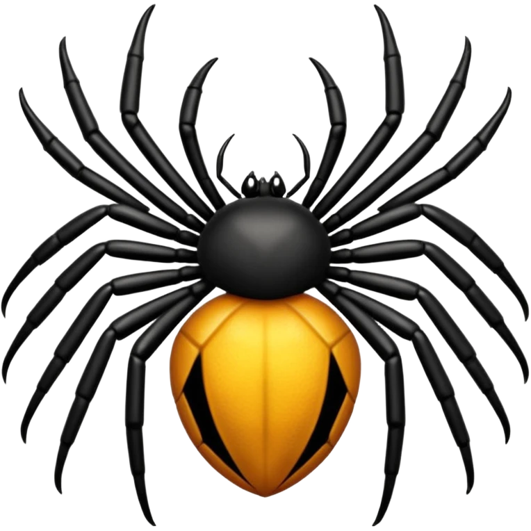Una estrella con una araña adentro emoji