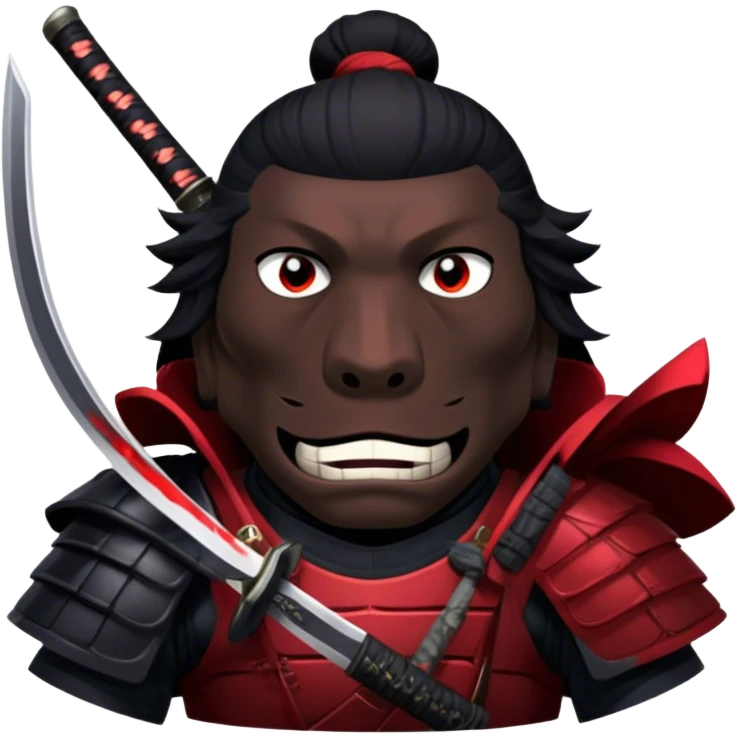 Fierce Samurai emoji