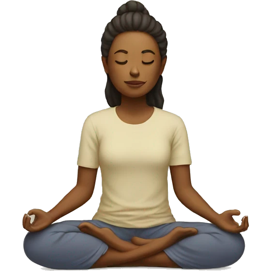 meditacion emoji