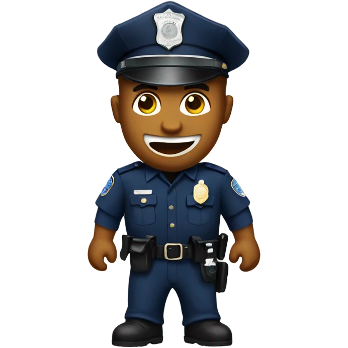 Fun police emoji