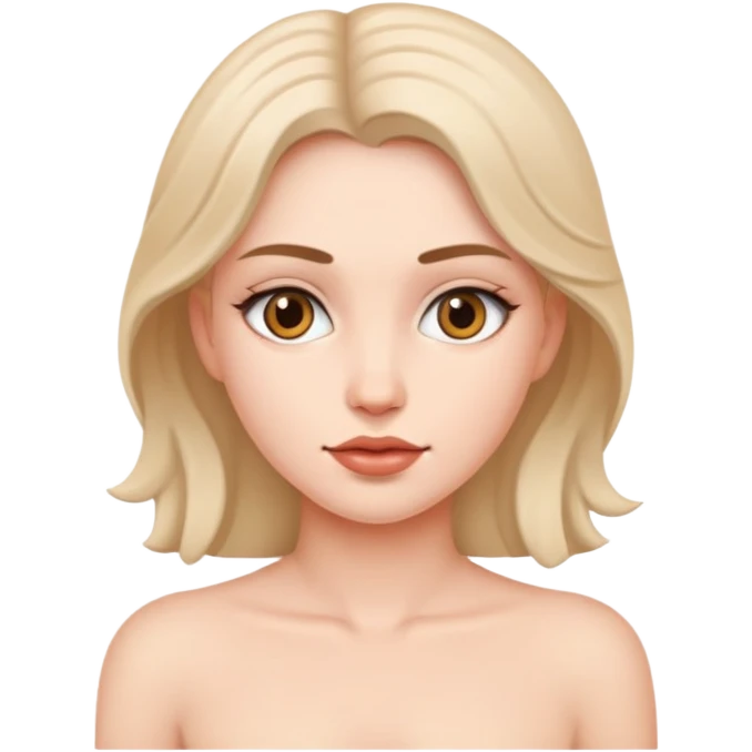 Naked female ass emoji