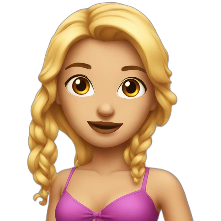 Sexy girl emoji
