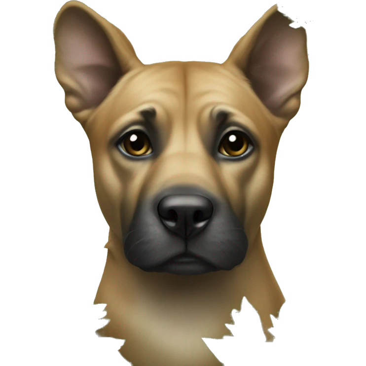 realistic animal portraits under tree emoji