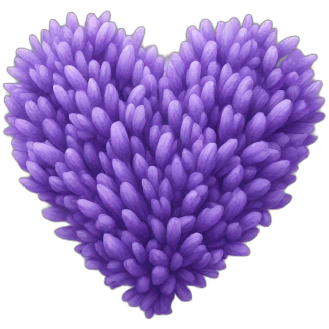 lavender heart emoji