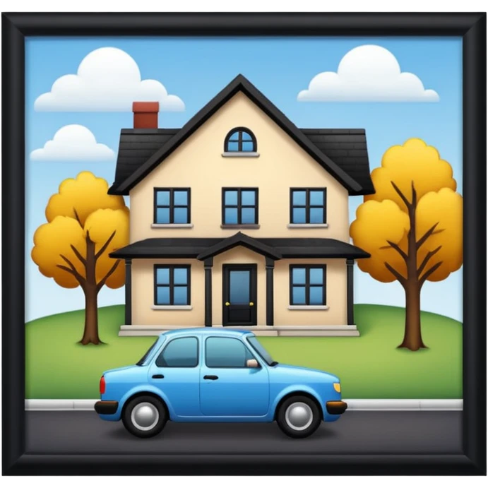 🏠🚘 emoji