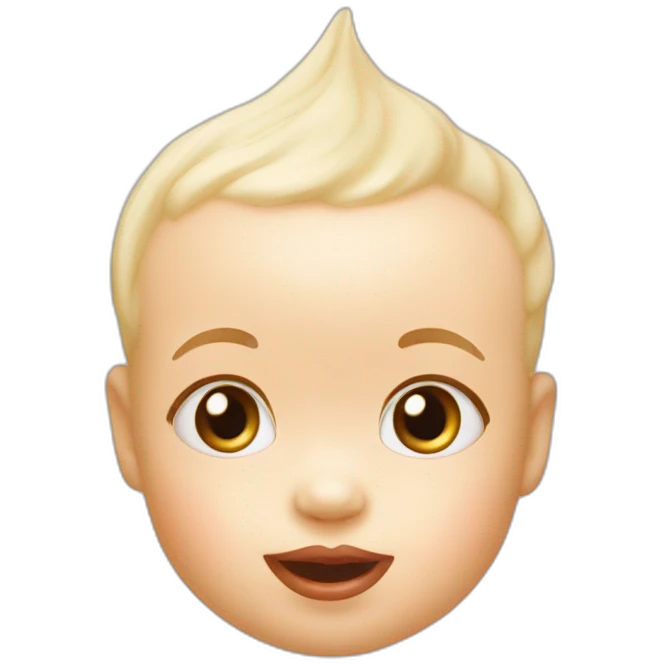 Kewpie mayo baby emoji