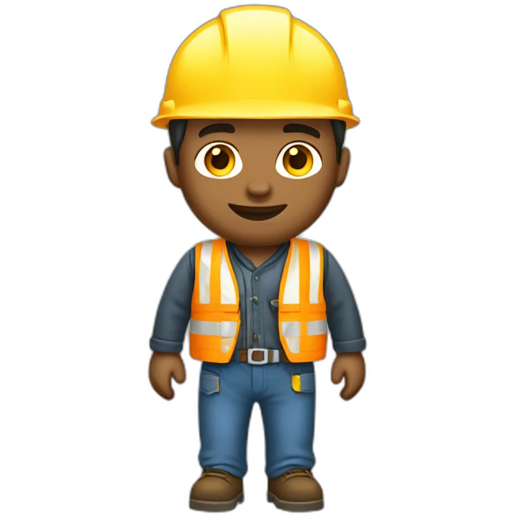 builder tall full body emoji