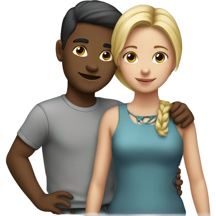 boy and girl emoji
