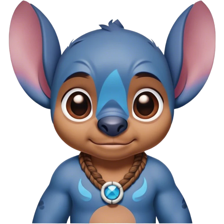 Stitch avec moana emoji