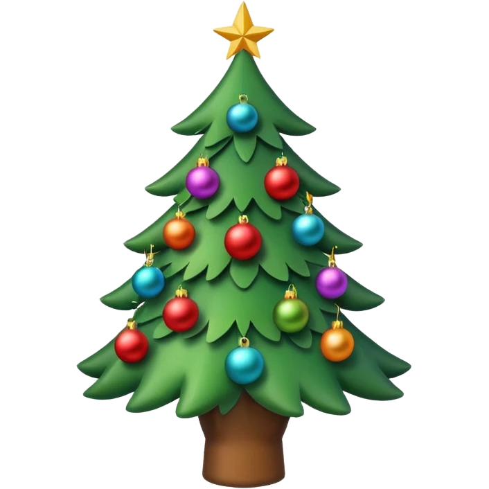christmas tree emoji