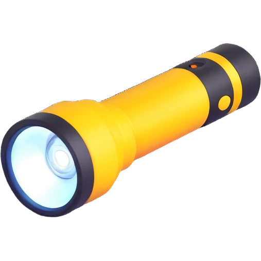flashlight emoji