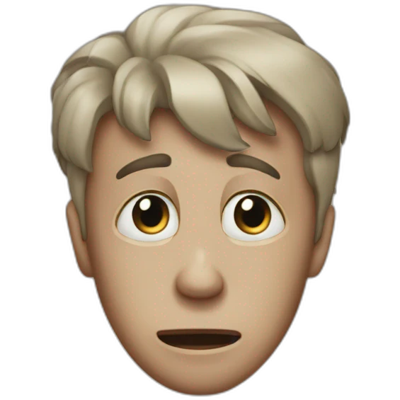 qwerty cries that his family abandoned him emoji