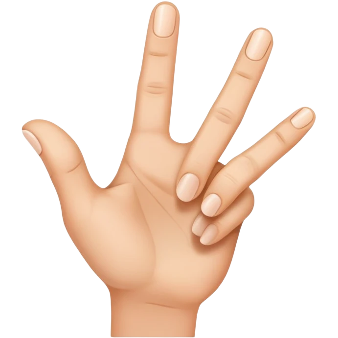 thumb and pointer finger pinching  emoji