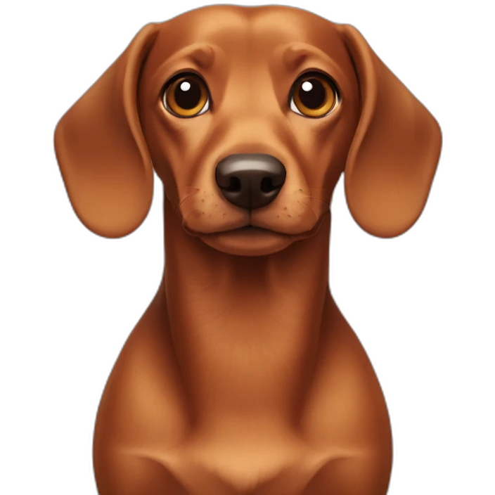 dachsund emoji