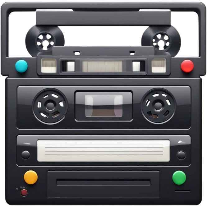 VCR player emoji