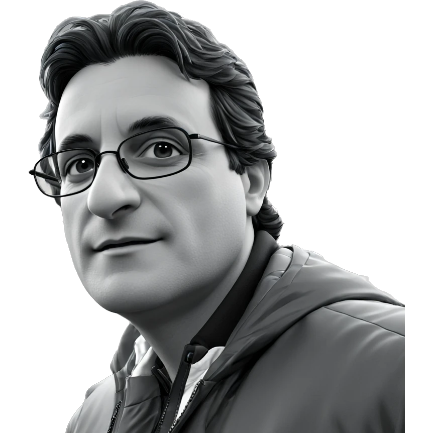 boy in monochrome jacket outdoors emoji