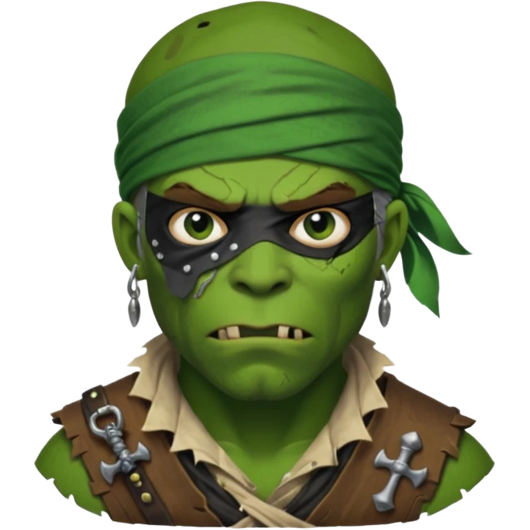 ork pirate man emoji