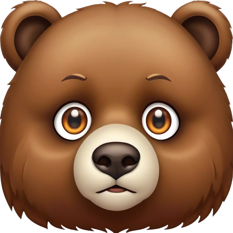 bear eyes emoji