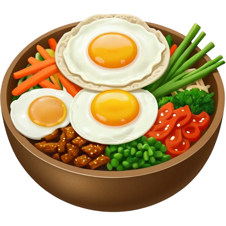 Bibmbap emoji