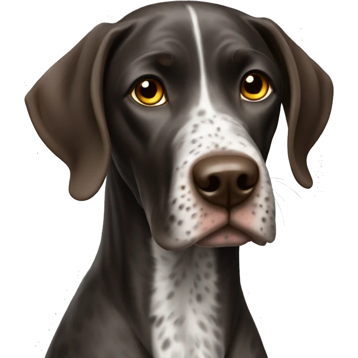 German short-hair pointer emoji