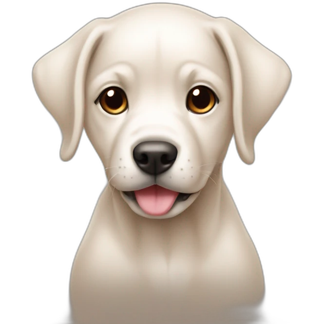 Bébé chien emoji