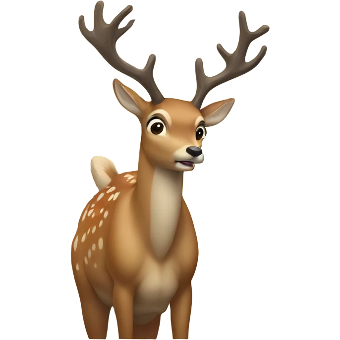 pleading deer emoji