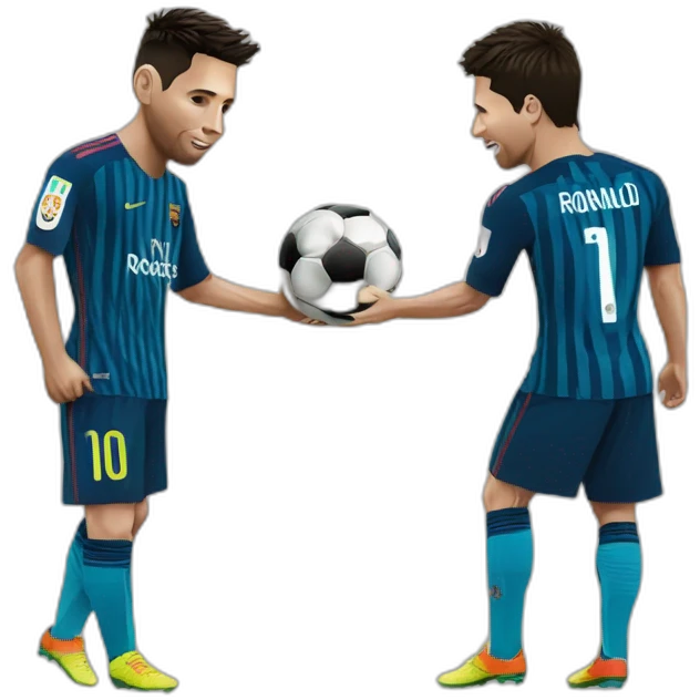 Messi x Ronaldo sec emoji