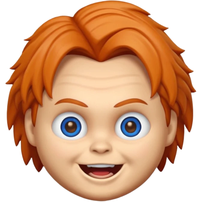 Un emojin de chuky emoji