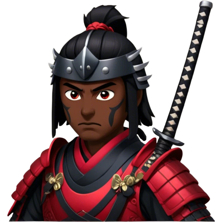 Fierce Samurai emoji