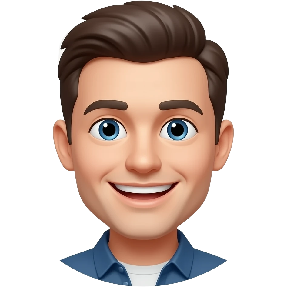 Quiero que hagas este emoji dando vuelta a 360 grados y en imagen 3d emoji