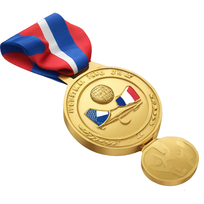 2024 Paris Olympic Gold Medal emoji