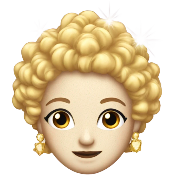 A boe with sparkles and frills  emoji