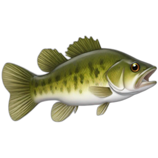 small mouth bass emoji