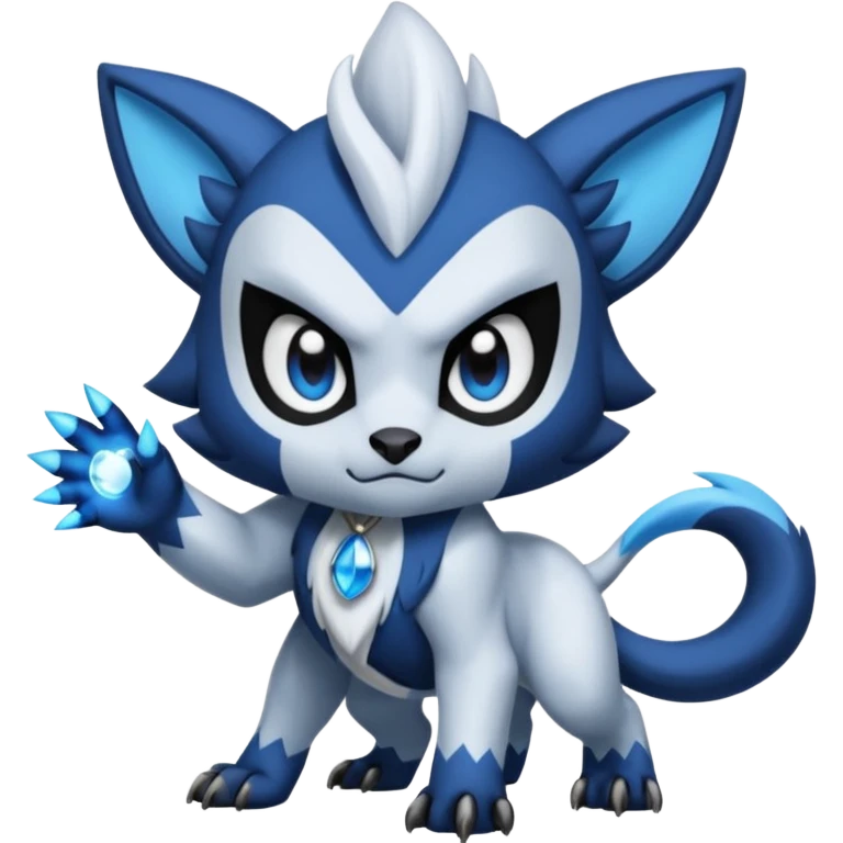 Luxio-Absol-Dewott-fusion emoji