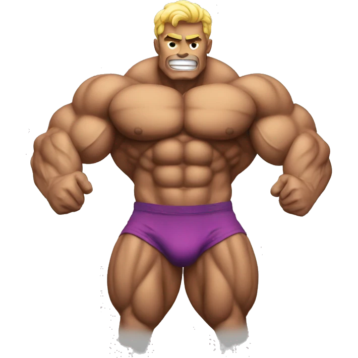 Body builder muscle  emoji