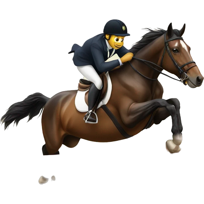 Horse jumping  emoji