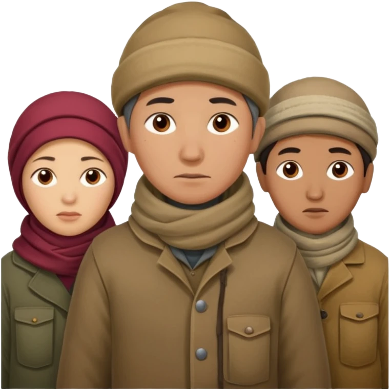 переселенцы из фронта в кыргызстан во время войныю добавь мужчин тоже emoji