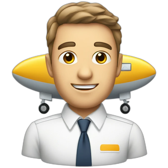 AVIÓN COMERCIAL emoji
