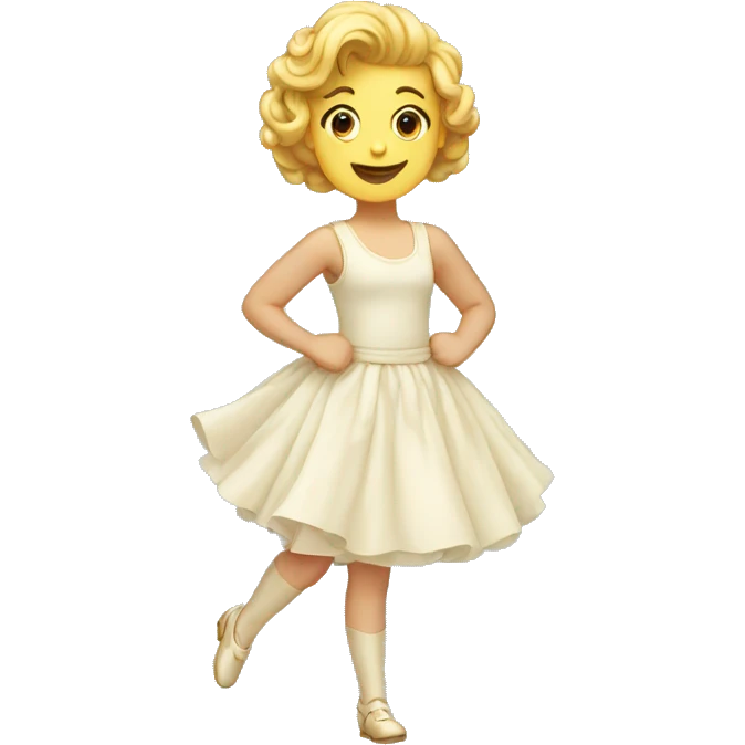 Curtsy emoji