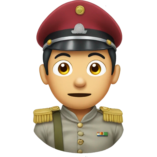 nobita as a soldier emoji
