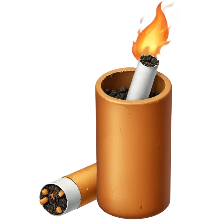 Burning cigarette  emoji