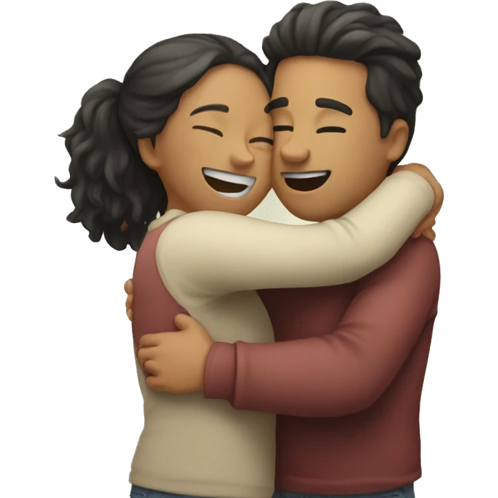 Hug love emoji