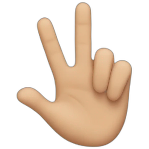 Finger emoji